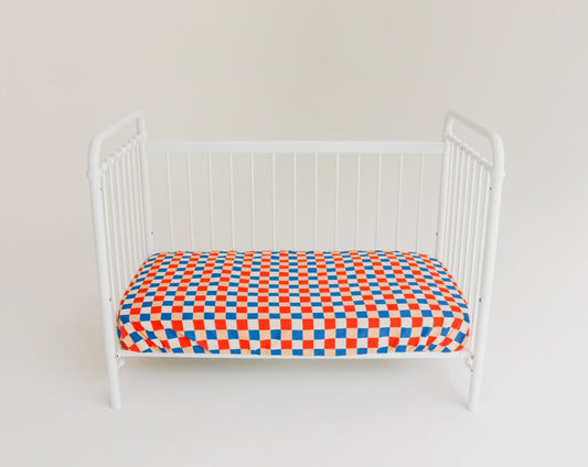 CHECK IT OUT FITTED COT SHEET