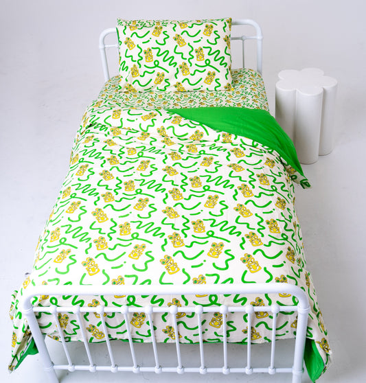 TIKI TOUR 2.0 REVERSIBLE DUVET COVER SET